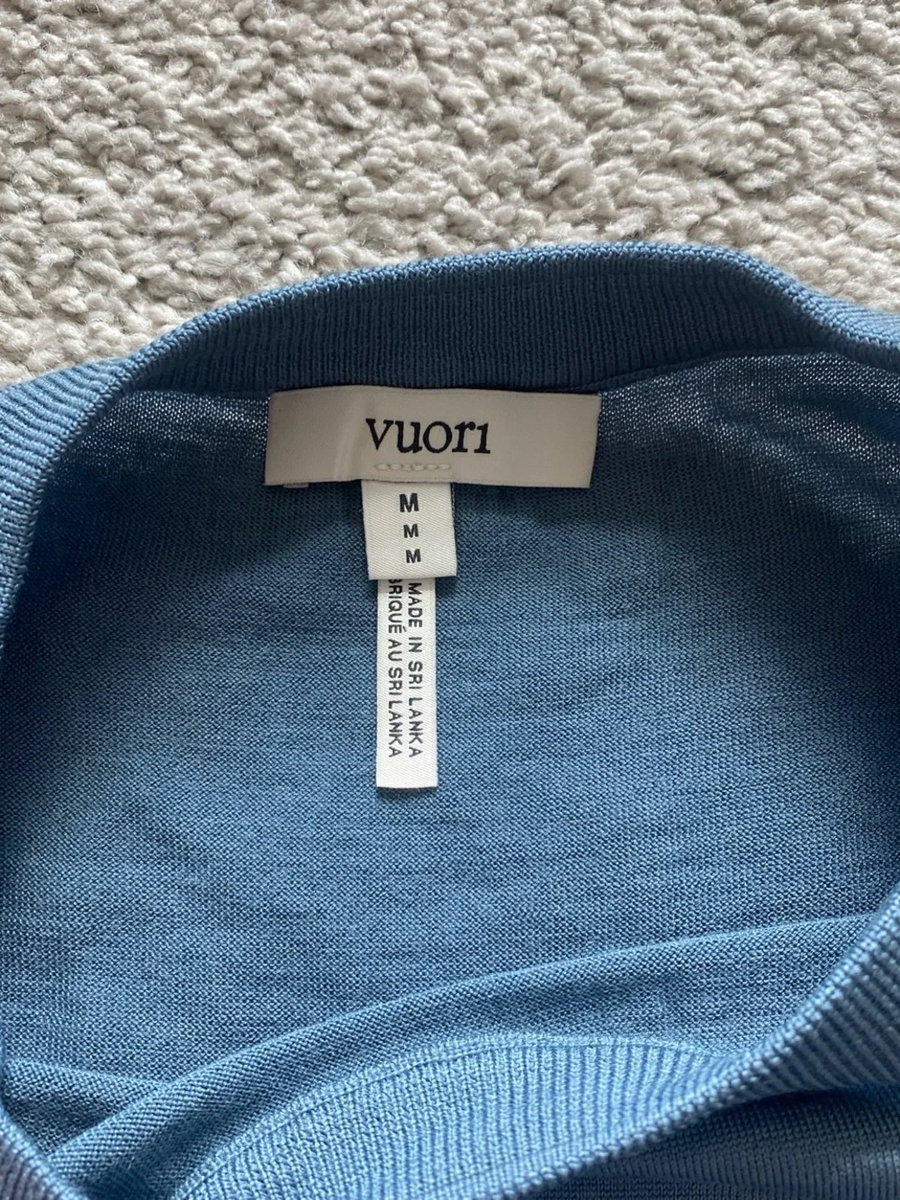 Vuori Mens Merino Fine Gauge Wool Sweater